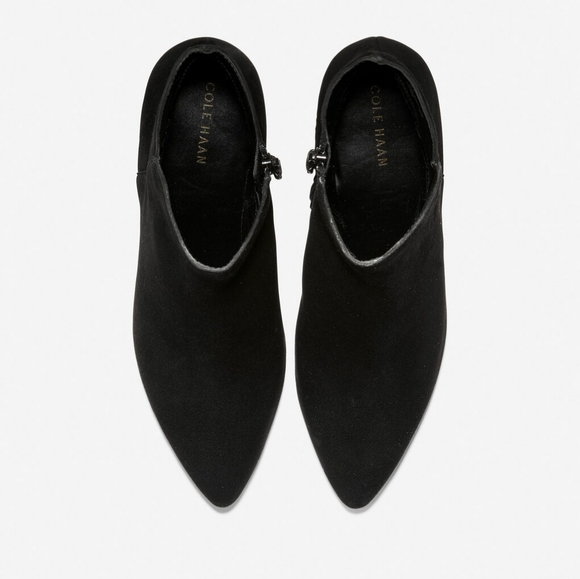BNWB▪︎Cole Haan▪︎Elyse Black Suede Boots - Picture 3 of 7